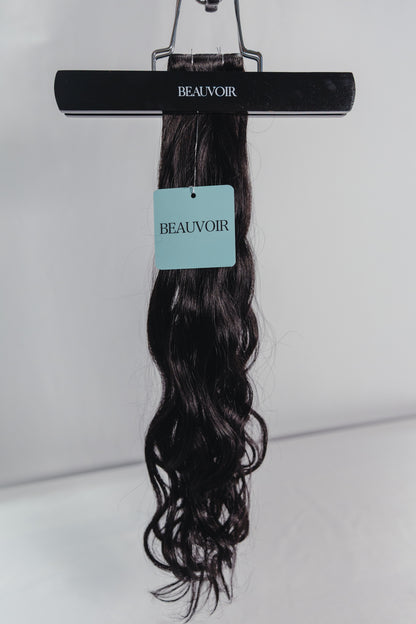 Butterfly Wave Texture Weft 20" 60g - #1B Midnight