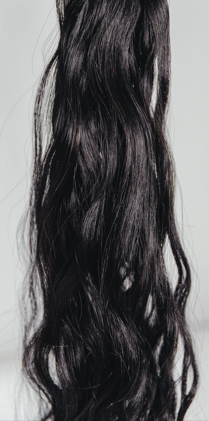 Butterfly Wave Texture Weft 24" 75g - #1 Noir