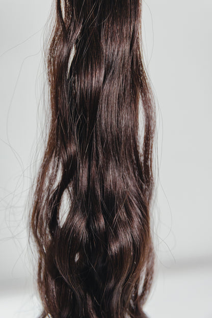 Butterfly Wave Texture Weft 24" 75g - #1C Espresso Brown