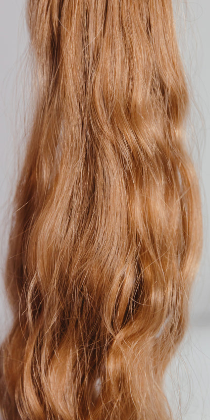 Butterfly Wave Texture Weft 20" 60g - #6 Cinnamon Brown