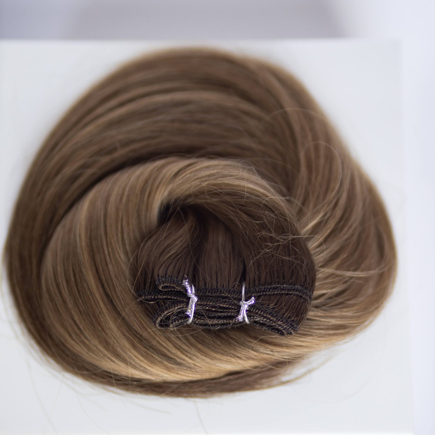 Machine-Tied Weft 20" 145g Professional Hair Extensions -  #45/66 Not Your Sugar Baby by Jessica Montoya