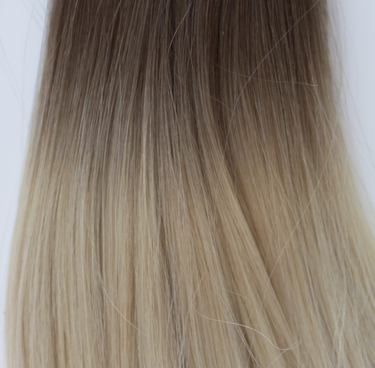 I-Tip 18" 25g Professional Hair Extensions - #T1CC/80 Smokey Blonde (aka Cool Mochachino Brown)