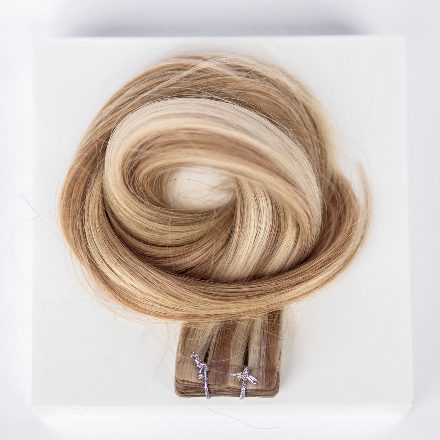 Tape-In 18" 50g Single Donor Virgin - #10/16/60 J’Adore Blonde Highlight (aka Sweet Blonde)