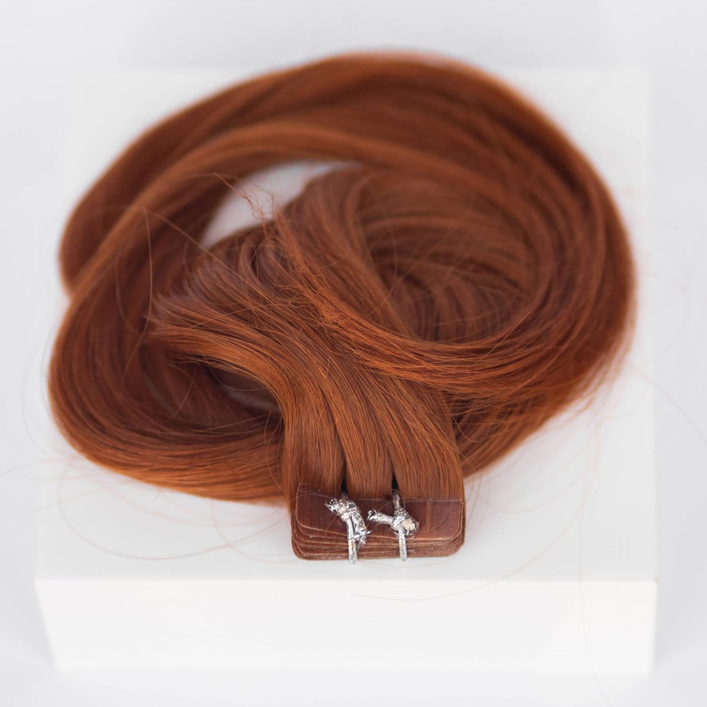 Tape-In 20" 50g Professional Hair Extensions - #570 Sunset (aka Pumpkin Spice)