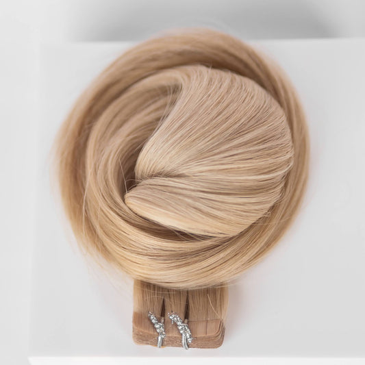 Tape-In 22" 50g Single Donor Virgin - #16 Paris Blonde (aka Vanilla Blonde)