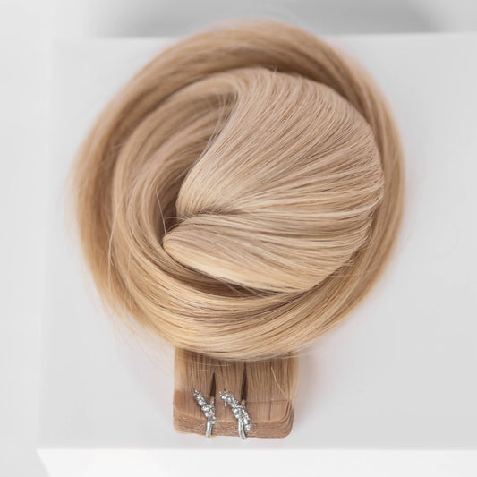 Tape-In 16" 50g Single Donor Virgin - #16 Paris Blonde (aka Vanilla Blonde)