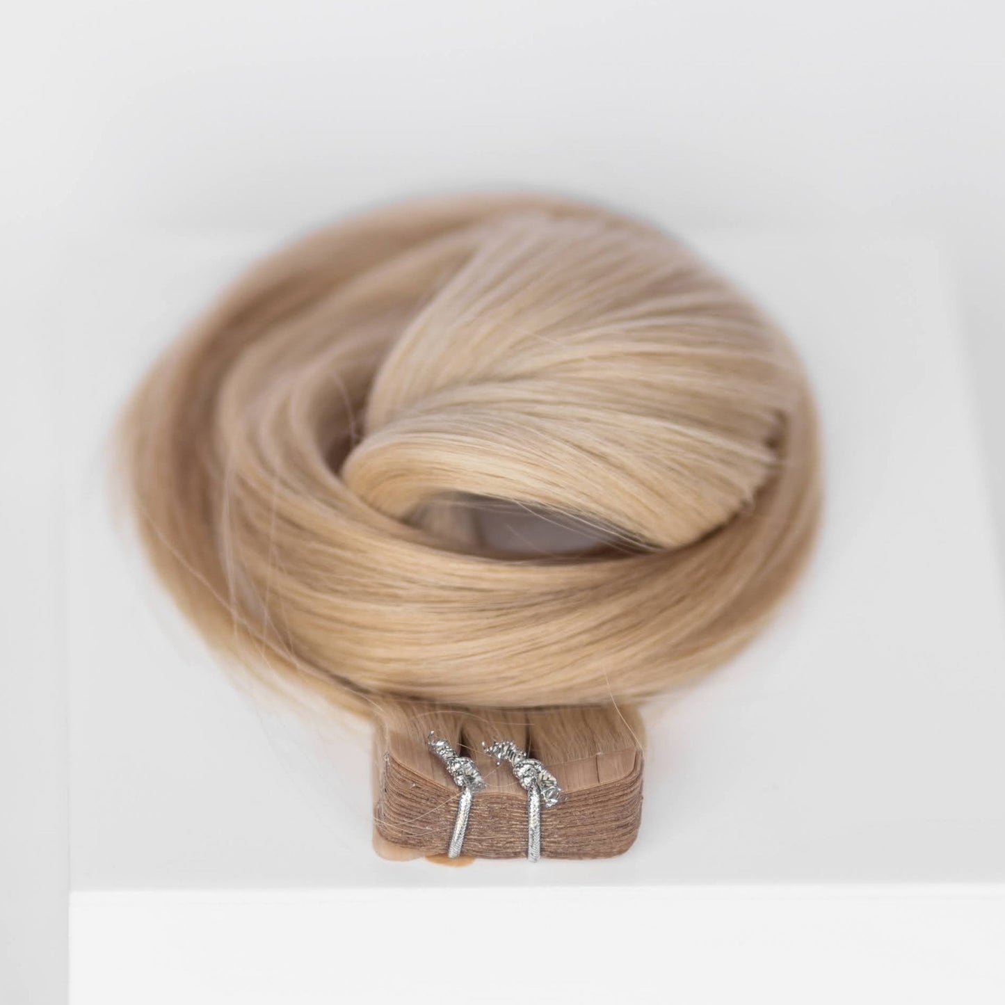 Tape-In 20" 50g Professional Hair Extensions - #16 Paris Blonde (aka Vanilla Blonde)