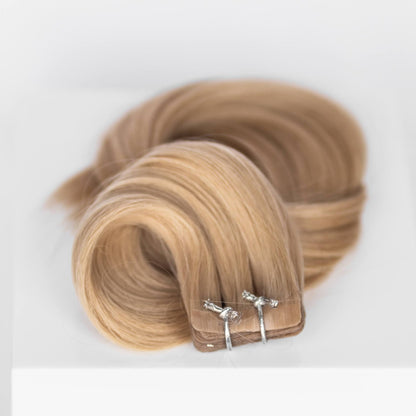 Tape-In 18" 50g Single Donor Virgin - #17 Chardonnay Blonde (aka Dirty Ash Blonde)