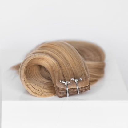 Tape-In 18" 50g Single Donor Virgin - #17 Chardonnay Blonde (aka Dirty Ash Blonde)