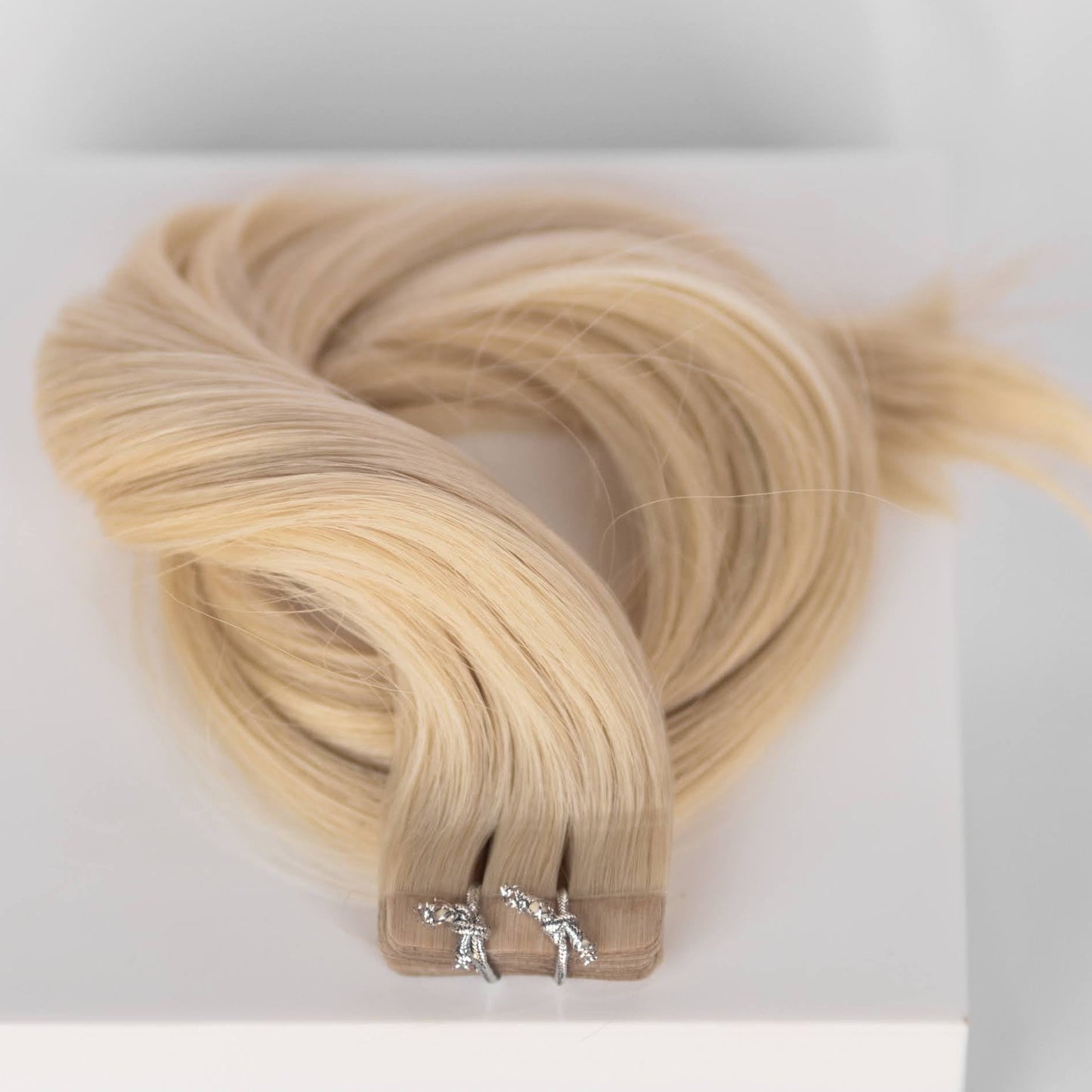 Tape-In 22" 50g Professional Hair Extensions - Ash Blonde #60