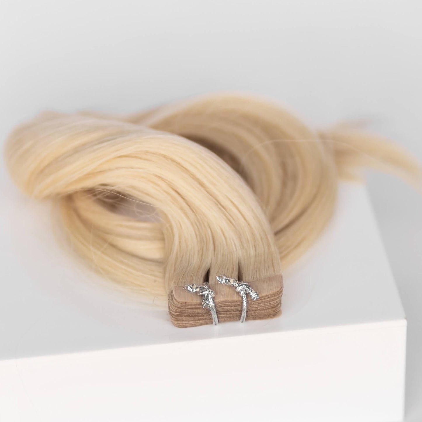 Tape-In 24" 55g Professional Hair Extensions - Ash Blonde #60