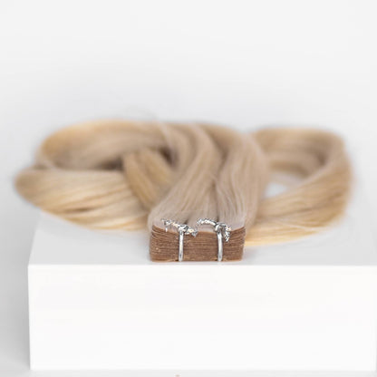 Tape-In 20" 50g Professional Hair Extensions - #80 Hollywood Blonde