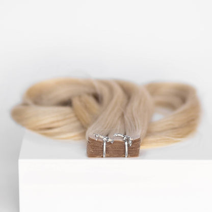 Tape-In 22" 50g Professional Hair Extensions - #80 Hollywood Blonde