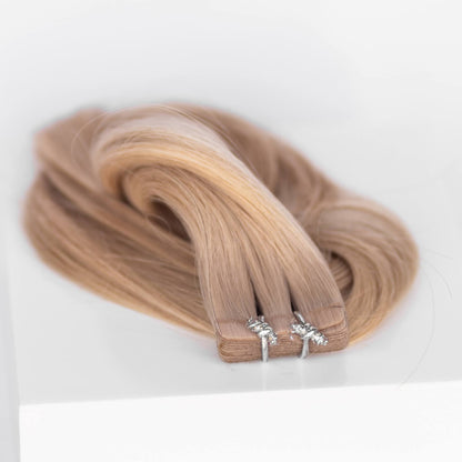 Tape-In 18" 50g Professional Hair Extensions - Dirty Strawberry Blonde - SALE - 40% OFF - FINAL SALE