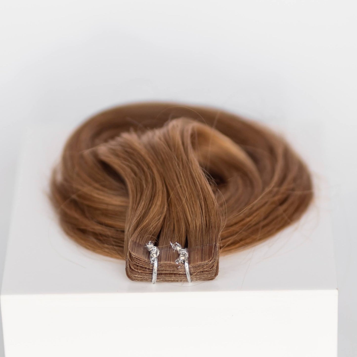 Tape-In 24" 55g Single Donor Virgin - #6 Cinnamon Brown (aka Chestnut Brown)