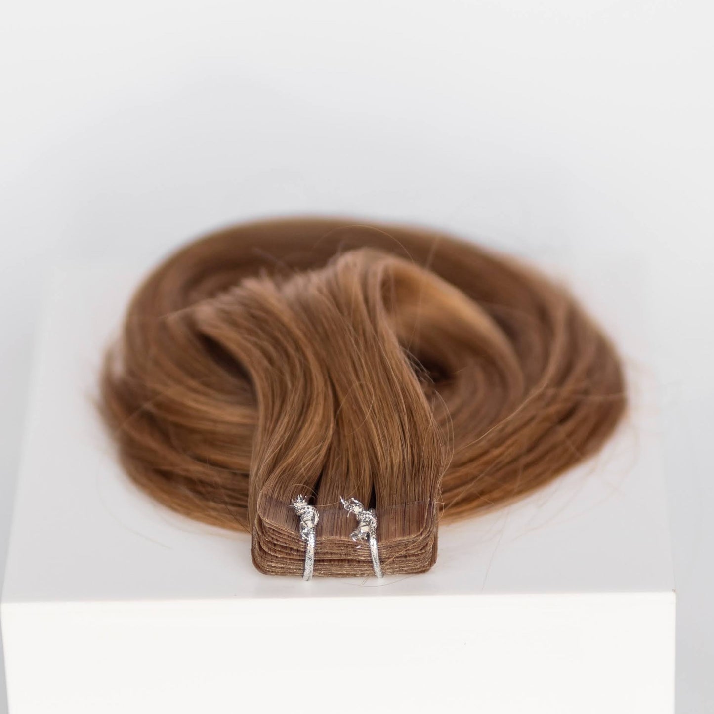Tape-In 22" 50g Professional Hair Extensions - Chestnut Brown #6