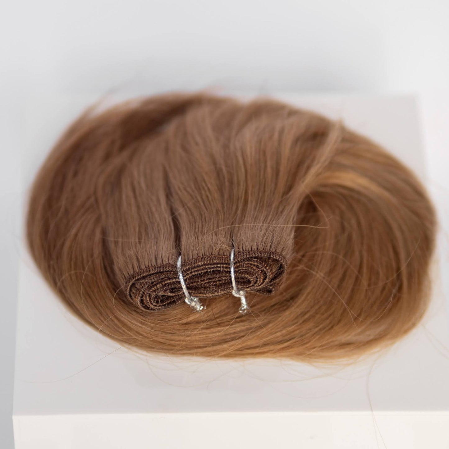 Machine-Tied Weft 28" 180g Professional Hair Extensions - #60 Classic Blonde (aka Ash Blonde)