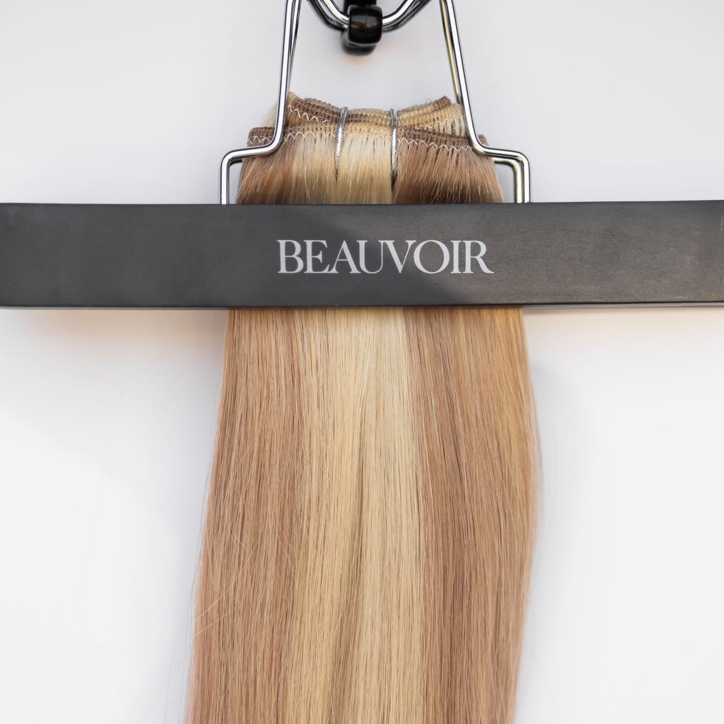 Machine-Tied Weft 18" 130g Single Donor Virgin - #10/16/60 J’Adore Blonde Highlight (aka Sweet Blonde)