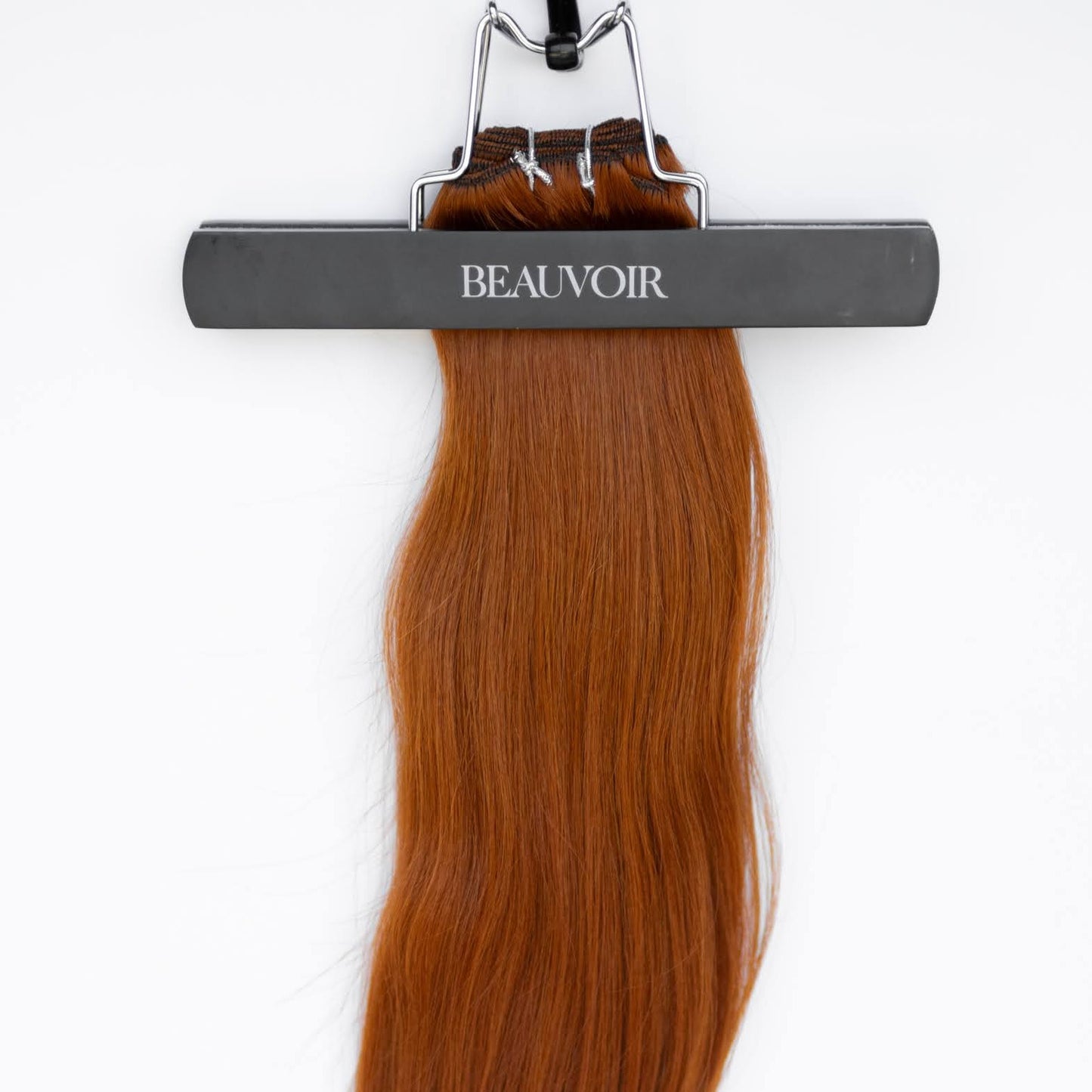 Machine-Tied Weft 20" 145g Single Donor Virgin - #570 Sunset (aka Pumpkin Spice)