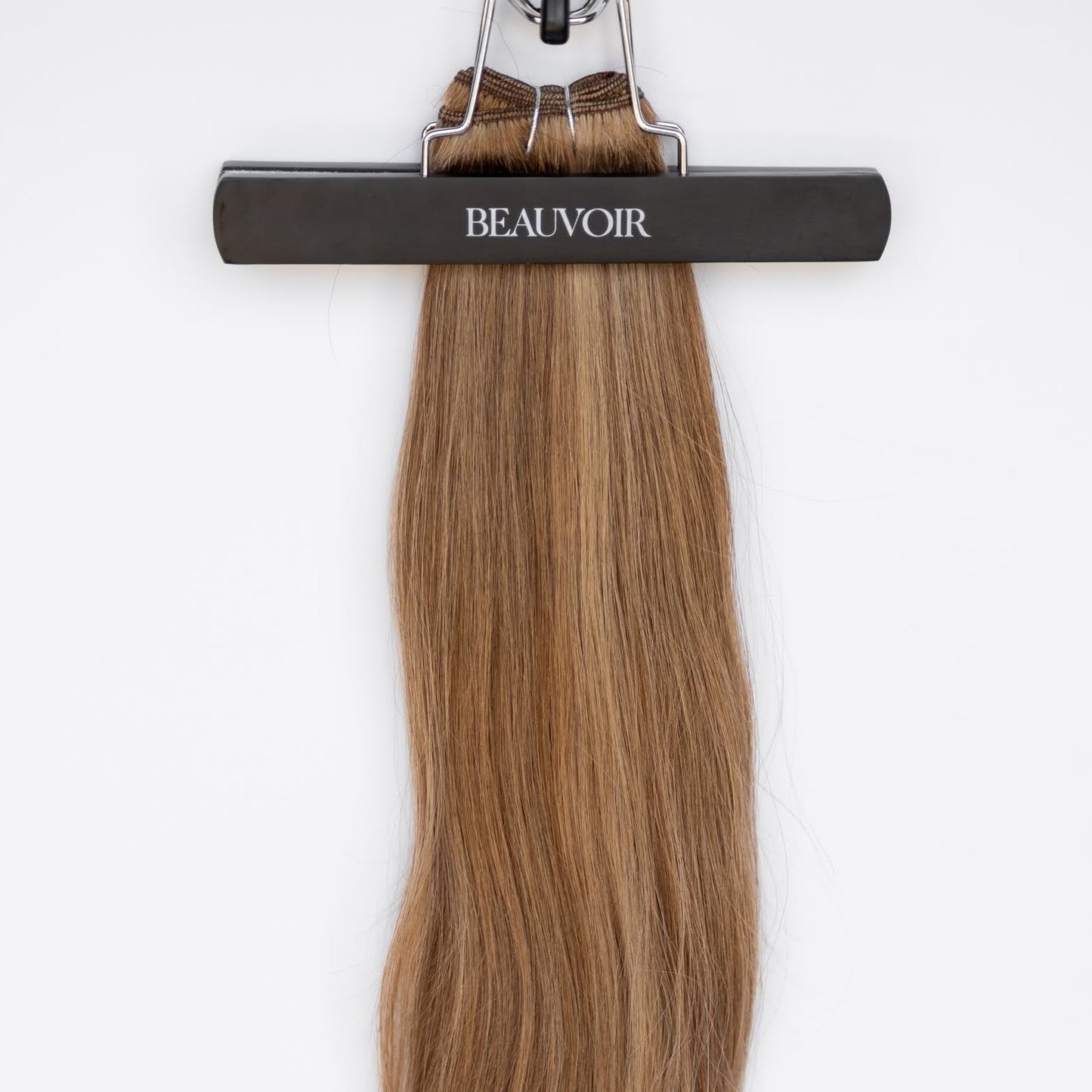 Machine-Tied Weft 16" 120g Professional Hair Extensions - #6/18 Sea Salt & Caramel (aka Highlight Hot Toffee Blonde)