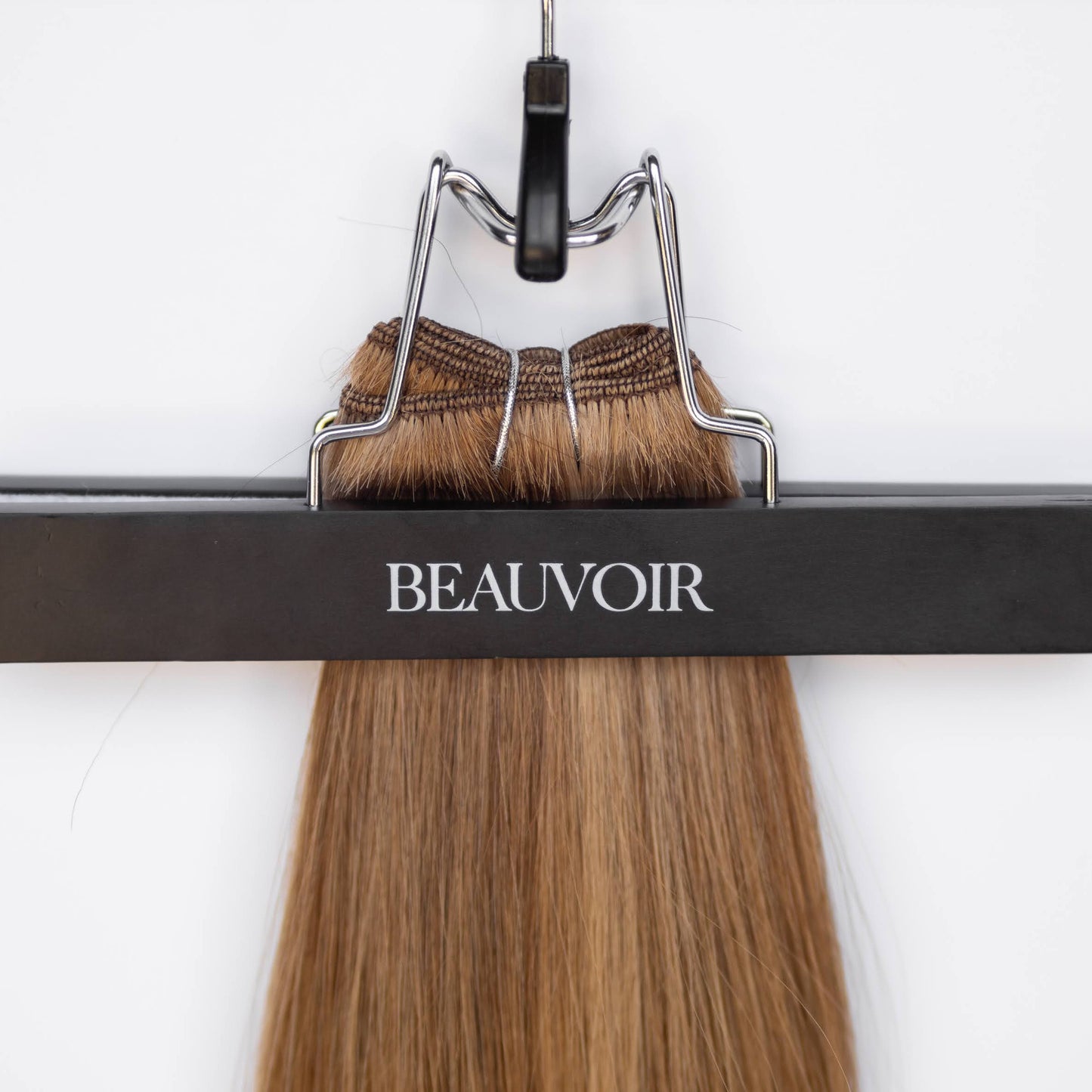 Machine-Tied Weft 24" 170g Professional Hair Extensions - #6/18 Sea Salt & Caramel (aka Highlight Hot Toffee Blonde)