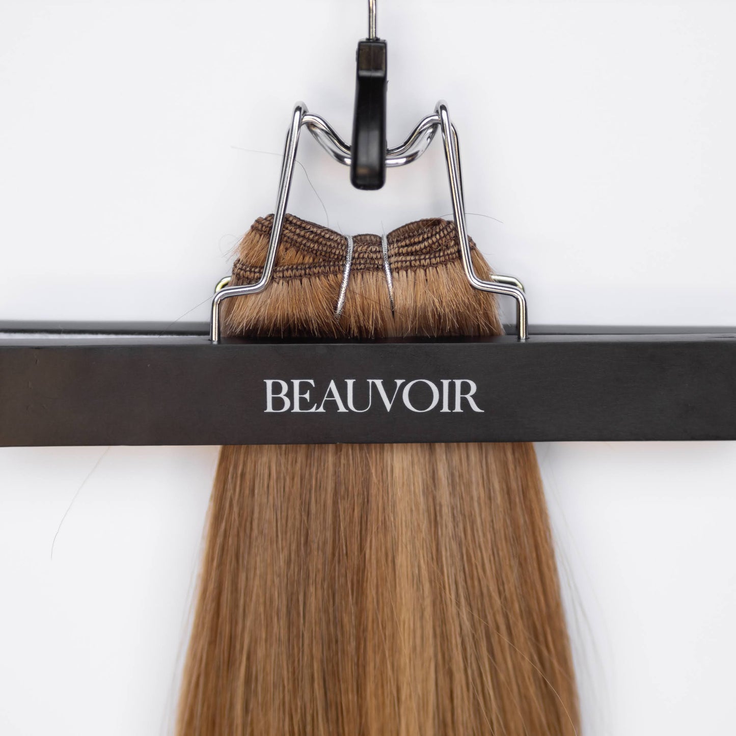 Machine-Tied Weft 20" 145g Professional Hair Extensions - #6/18 Sea Salt & Caramel (aka Highlight Hot Toffee Blonde)