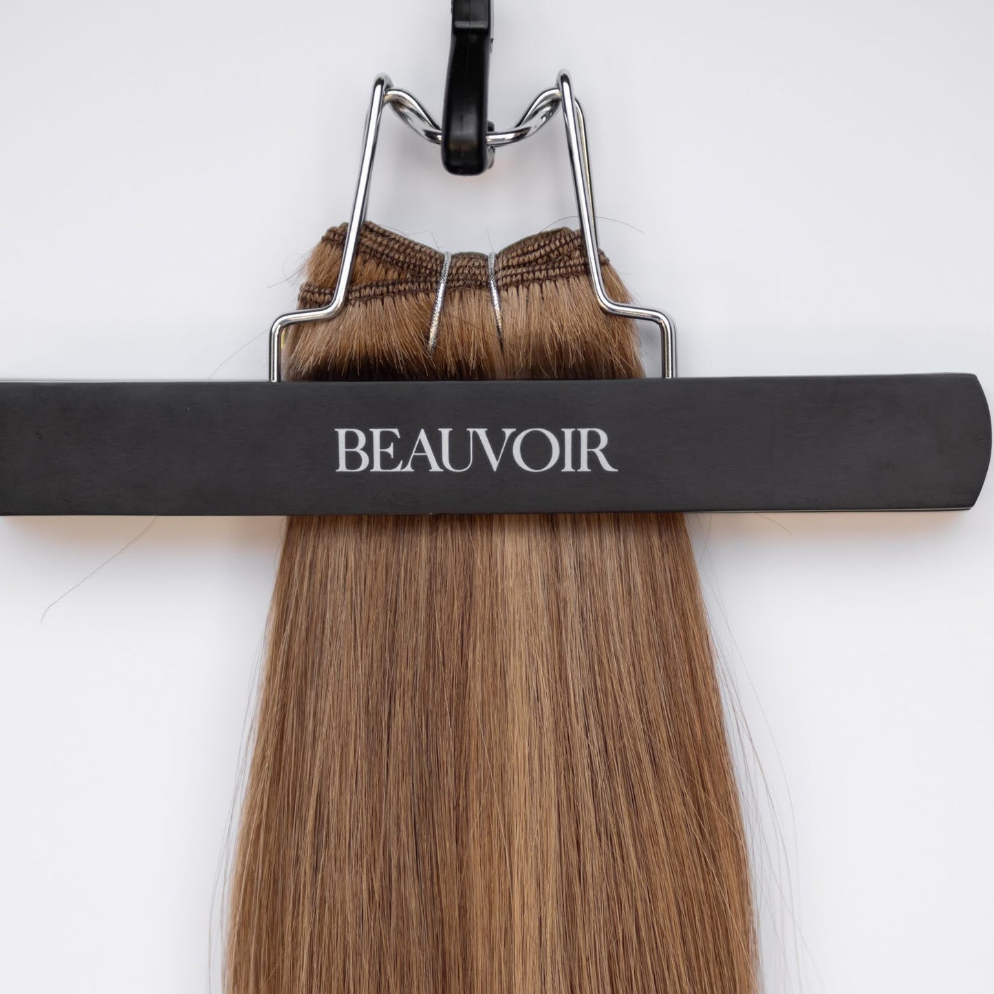 Machine-Tied Weft 22" 160g Professional Hair Extensions - #6/18 Sea Salt & Caramel (aka Highlight Hot Toffee Blonde)