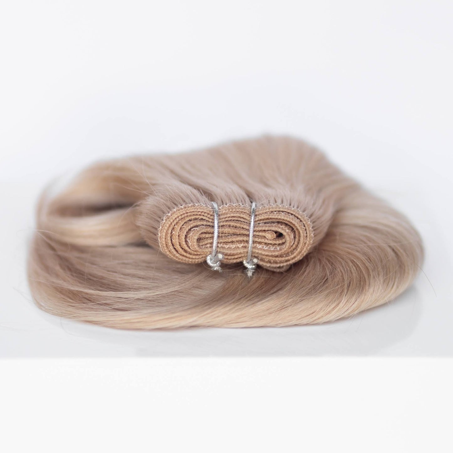 Machine-Tied Weft 24" 170g Professional Hair Extensions - #19 French Blonde (aka Desert Blonde)