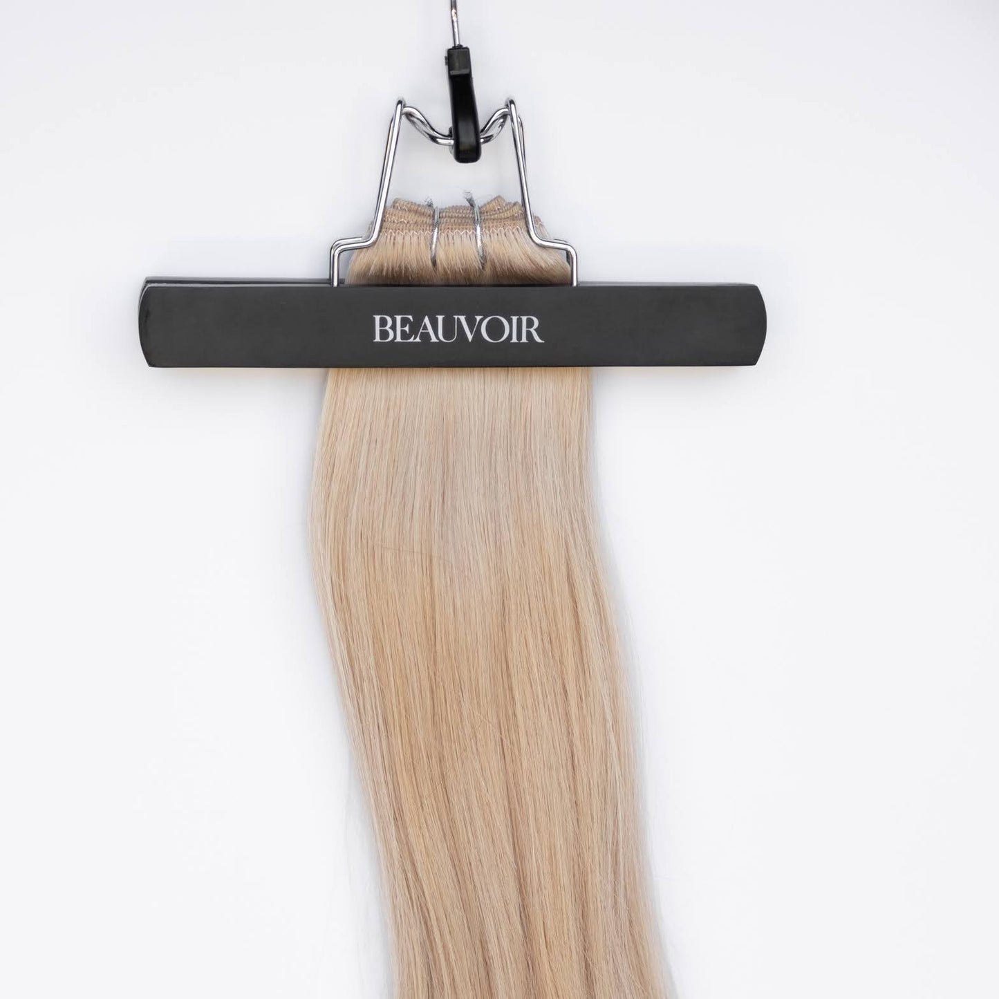 Machine-Tied Weft 18" 130g Professional Hair Extensions - #19 French Blonde (aka Desert Blonde)