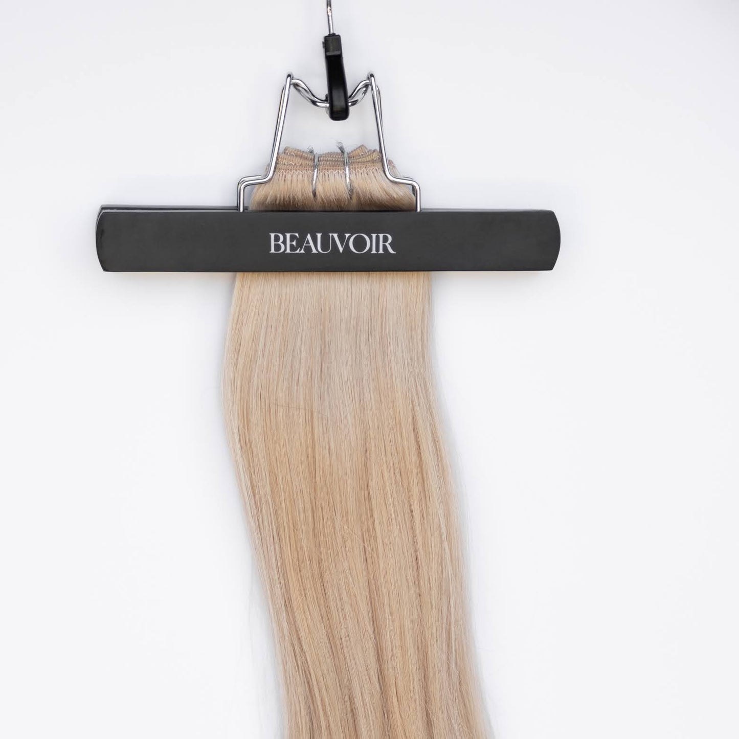 Machine-Tied Weft 20" 145g Single Donor Virgin - #19 French Blonde (aka Desert Blonde)