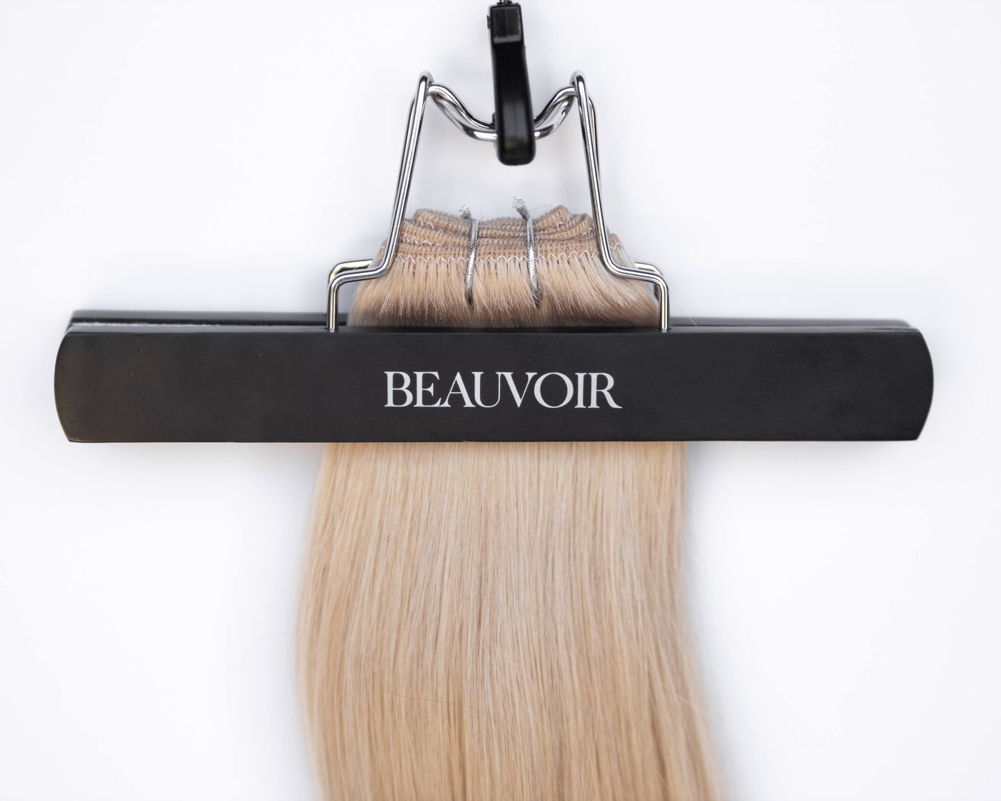 Machine-Tied Weft 18" 130g Professional Hair Extensions - #19 French Blonde (aka Desert Blonde)