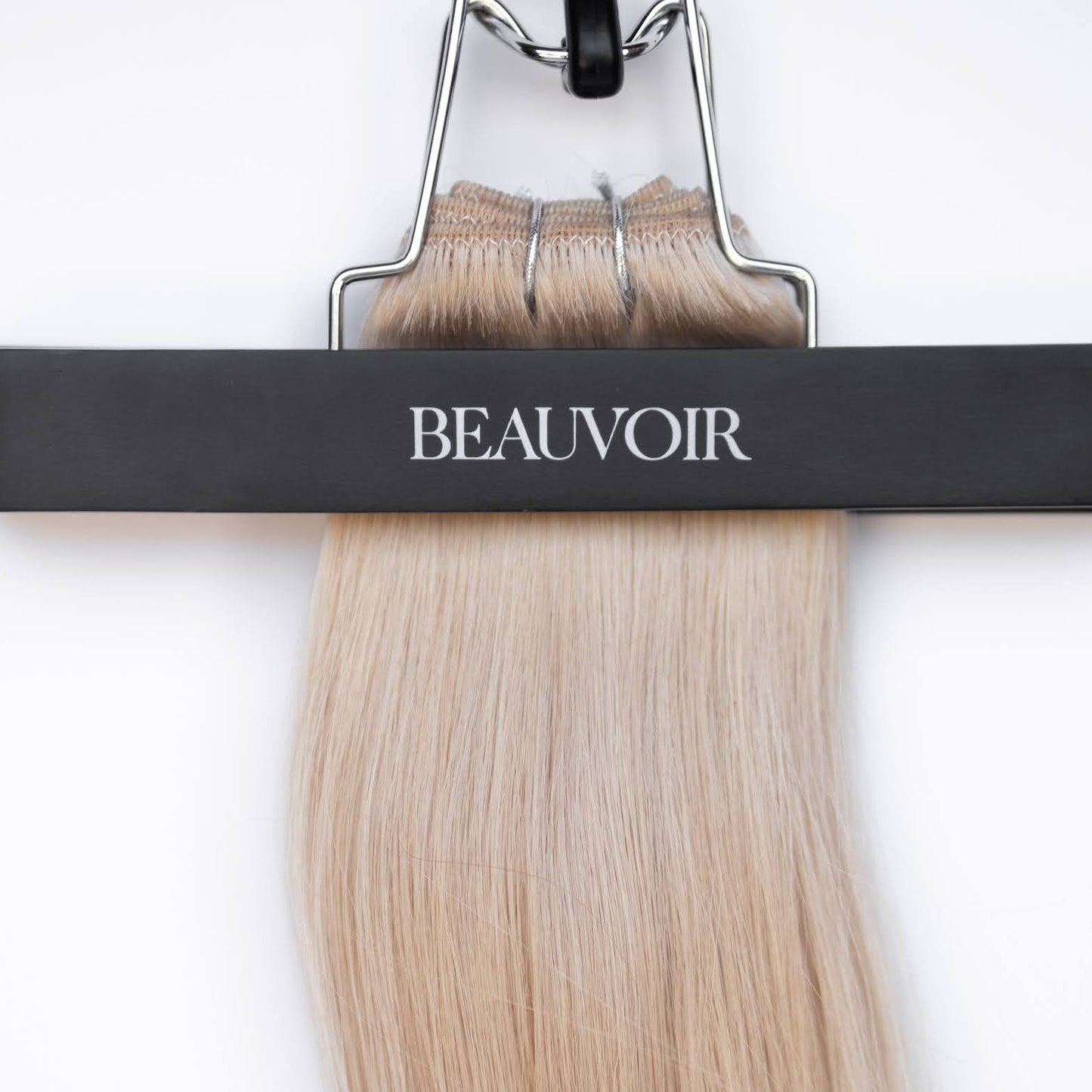 Machine-Tied Weft 16" 120g Professional Hair Extensions - #19 French Blonde (aka Desert Blonde)