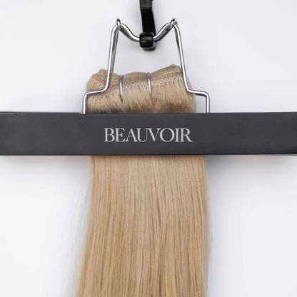 Machine-Tied Weft 16" 120g Single Donor Virgin - #17 Chardonay Blonde (aka Dirty Ash Blonde)