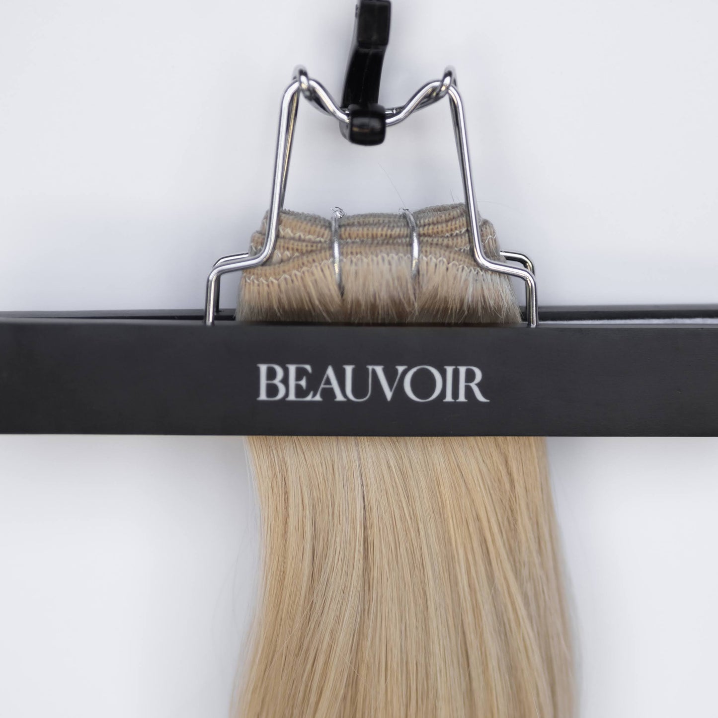 Machine-Tied Weft 28" 180g Professional Hair Extensions - #16 Paris Blonde (aka Vanilla Blonde)