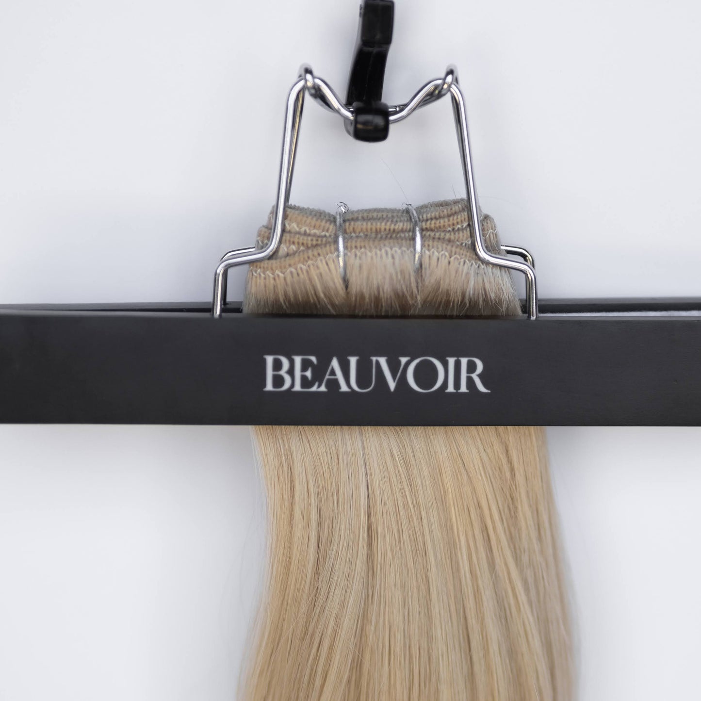 Machine-Tied Weft 22" 160g Professional Hair Extensions - #16 Paris Blonde (aka Vanilla Blonde)