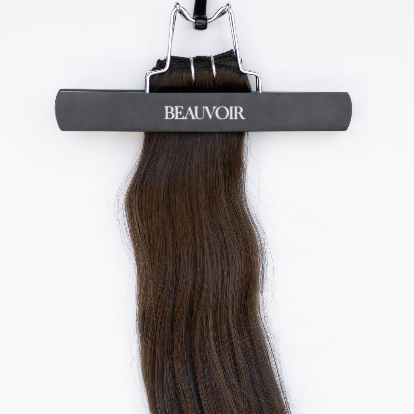 Machine-Tied Weft 24" 170g Single Donor Virgin- #2 Dark Chocolate (aka Dark Brown)