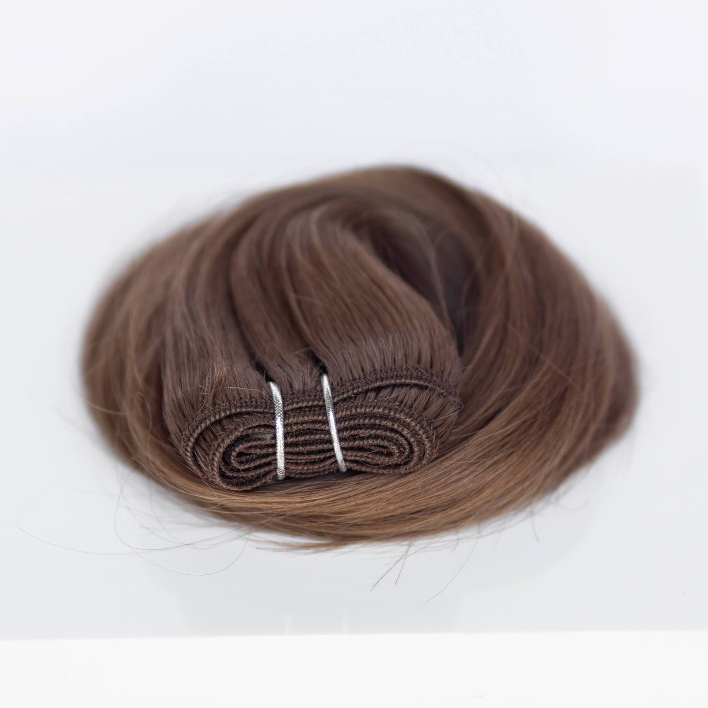 Machine-Tied Weft 24" 170g Professional Hair Extensions - #8 Whisky Brown (aka Ash Brown)