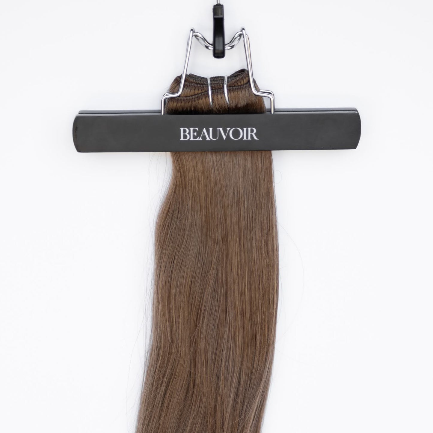 Machine-Tied Weft 20" 145g Professional Hair Extensions - #8 Whisky Brown (aka Ash Brown)