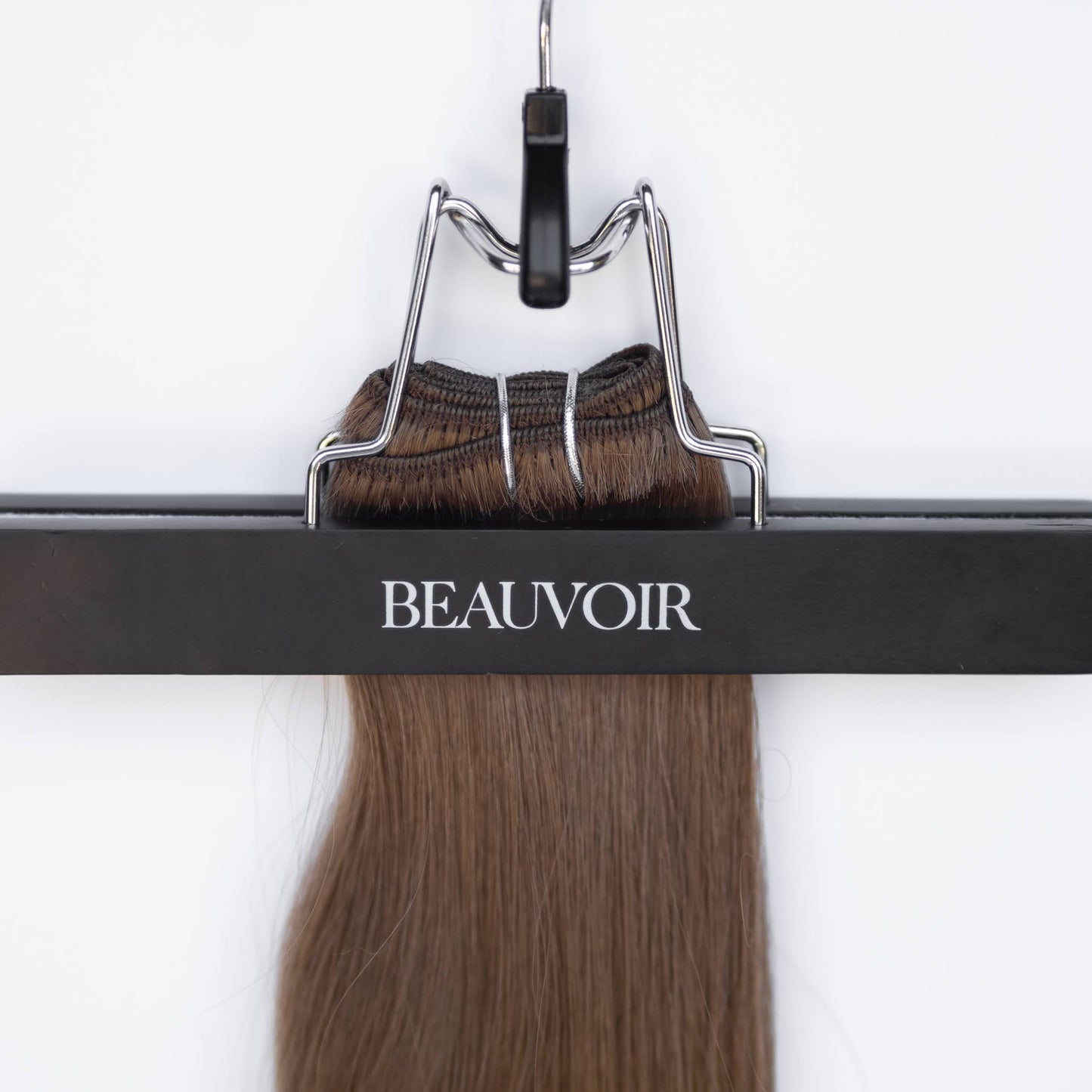 Machine-Tied Weft 28" 180g Professional Hair Extensions - #8 Whisky Brown (aka Ash Brown)