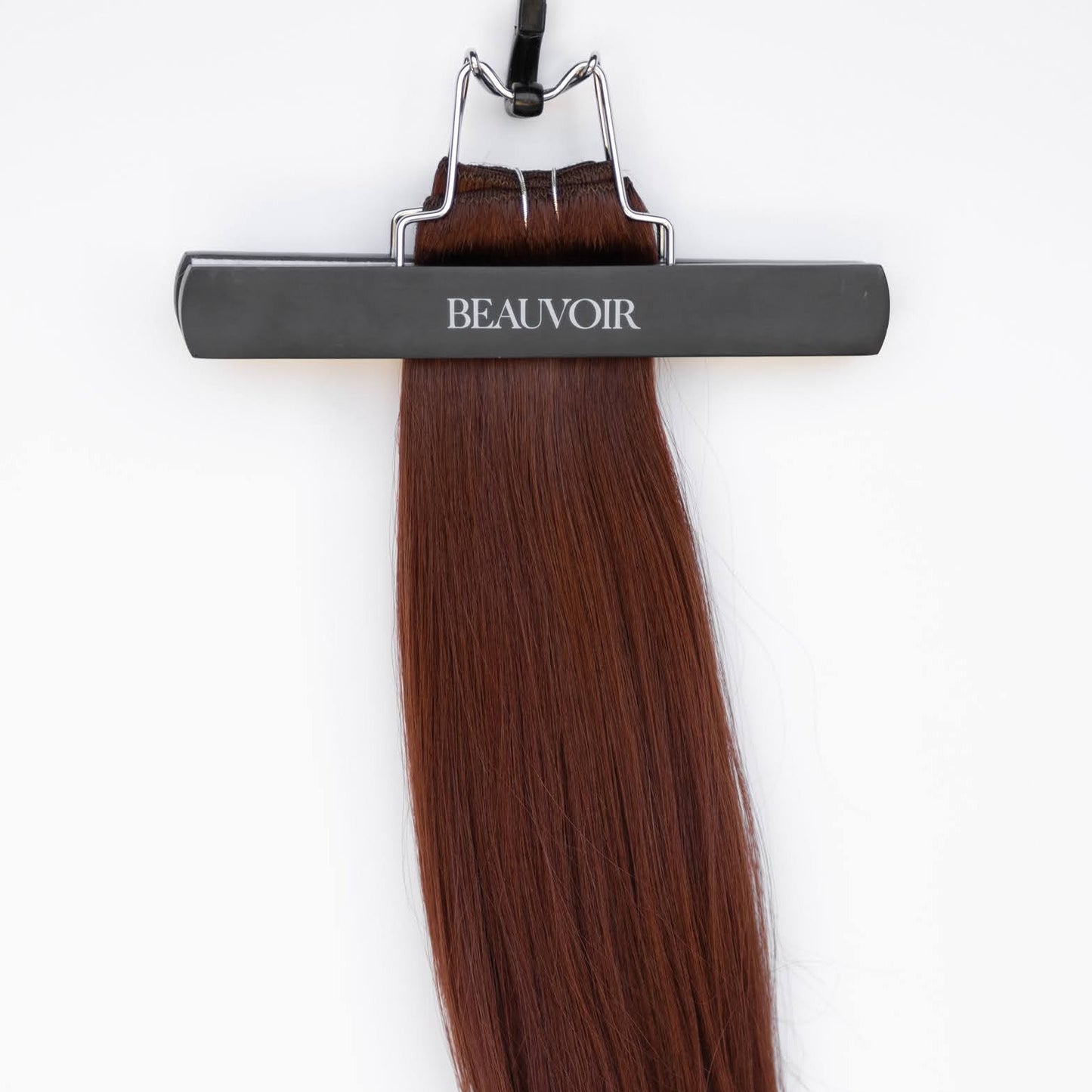 Machine-Tied Weft 28" 180g Single Donor Virgin - #550 Rouge (aka Cinnamon Mocha)