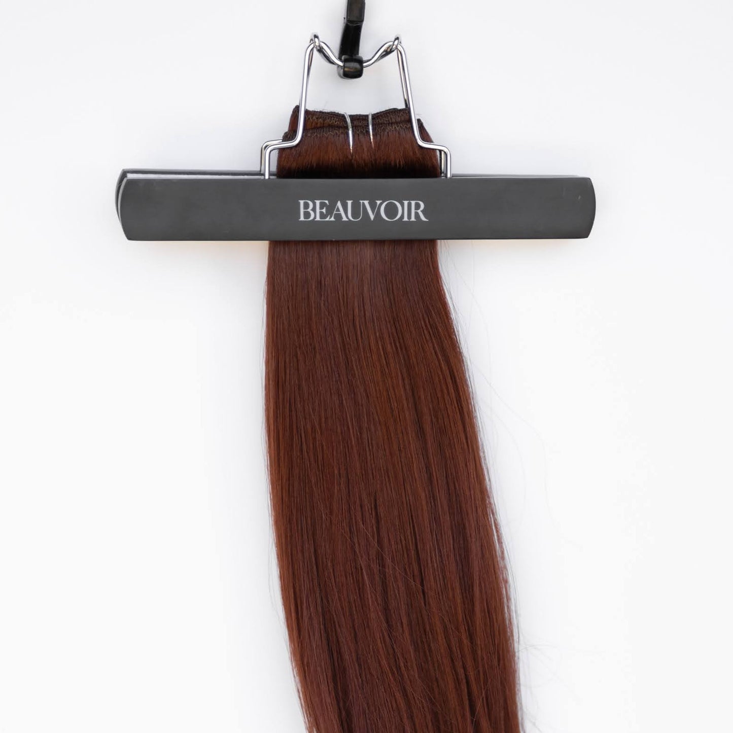 Machine-Tied Weft 22" 160g Professional Hair Extensions - #550 Rouge (aka Cinnamon Mocha)