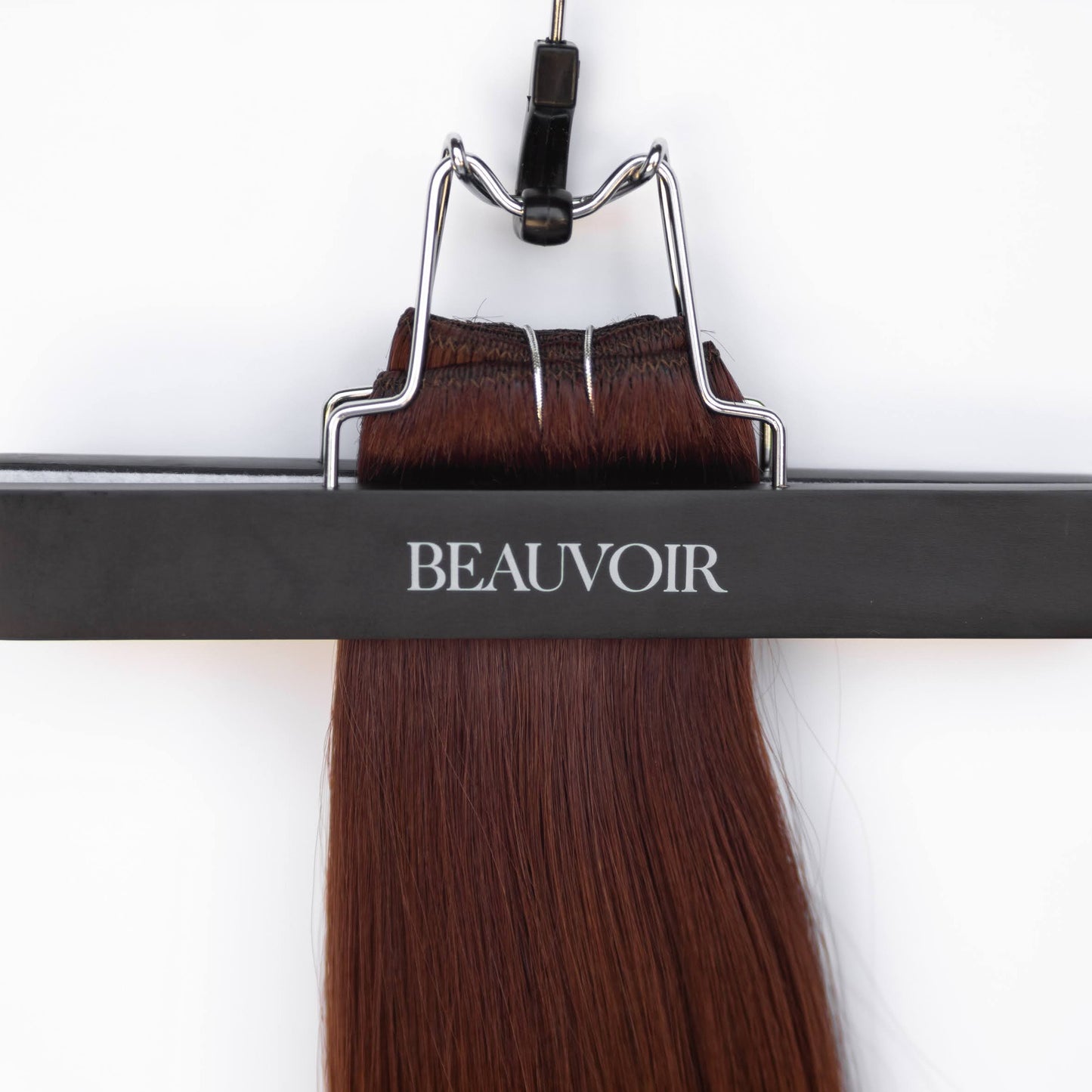 Machine-Tied Weft 28" 180g Professional Hair Extensions - #550 Rouge (aka Cinnamon Mocha)