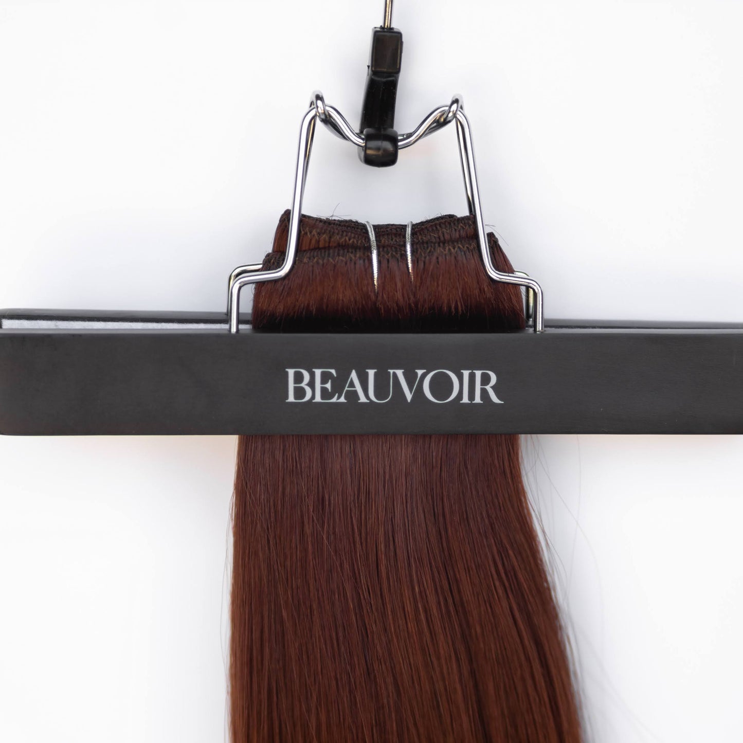 Machine-Tied Weft 18" 130g Professional Hair Extensions - #550 Rouge (aka Cinnamon Mocha)