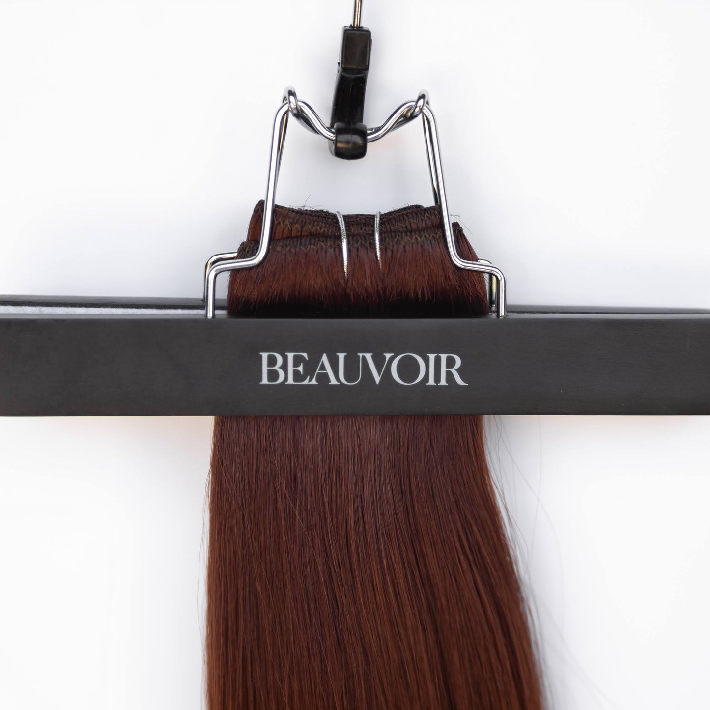 Machine-Tied Weft 16" 120g Professional Hair Extensions - #550 Rouge (aka Cinnamon Mocha)