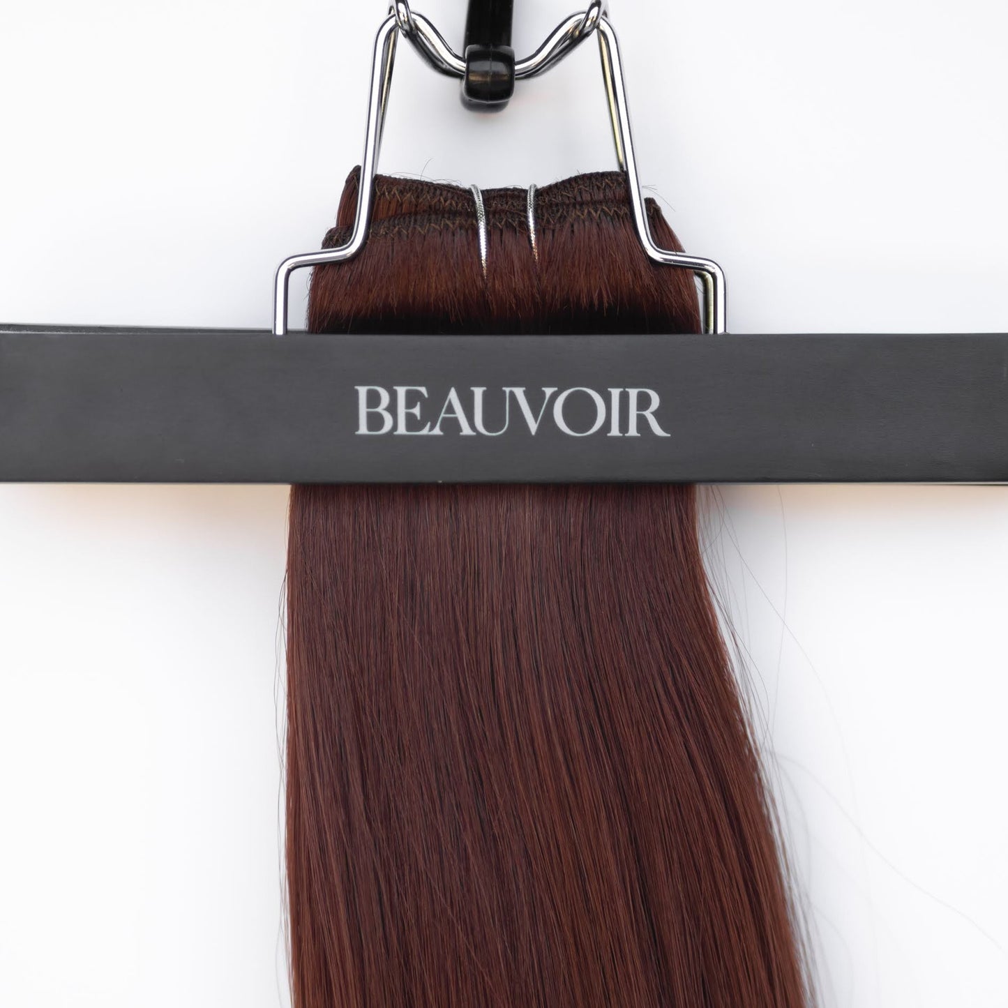 Machine-Tied Weft 22" 160g Professional Hair Extensions - #550 Rouge (aka Cinnamon Mocha)