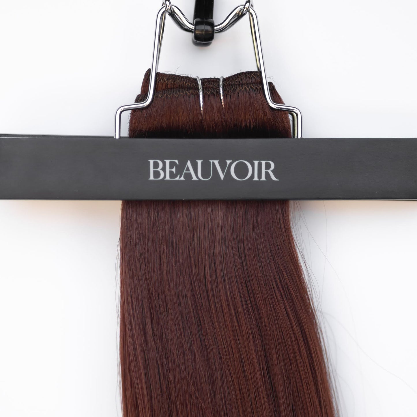 Machine-Tied Weft 16" 120g Professional Hair Extensions - #550 Rouge (aka Cinnamon Mocha)