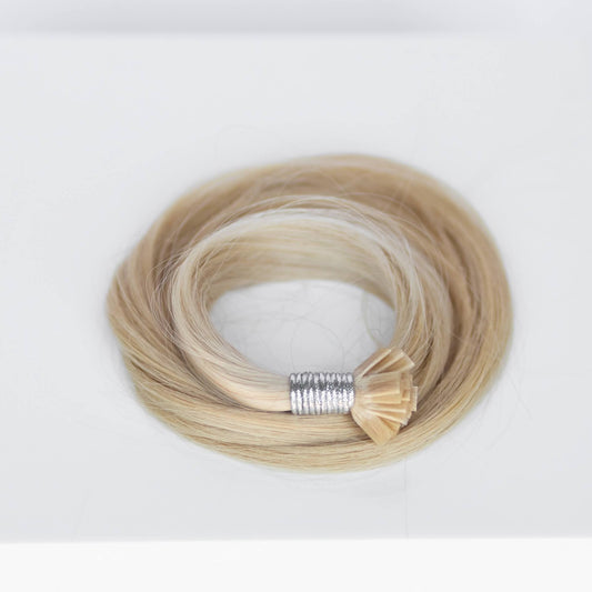 K-Tip 22" 25g Professional Hair Extensions - #22 Southern Belle Blonde (aka Light Ash Blonde)