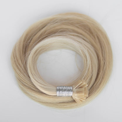 K-Tip 18" 25g Single Donor Virgin - #22 Southern Belle Blonde (aka Light Ash Blonde)