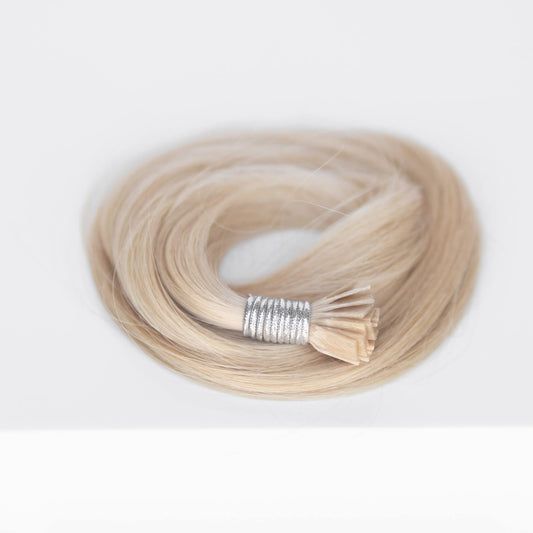 K-Tip 24" 25g Professional Hair Extensions - #17 Chardonay Blonde (aka Dirty Ash Blonde)