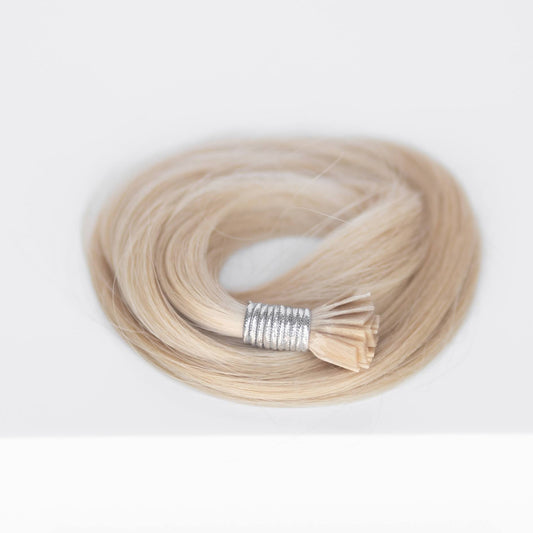 K-Tip 22" 25g Professional Hair Extensions - #17 Chardonay Blonde (aka Dirty Ash Blonde)